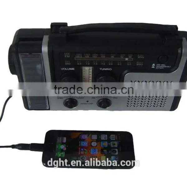 Hand Rechargeable With Flashlight Radio photo-3