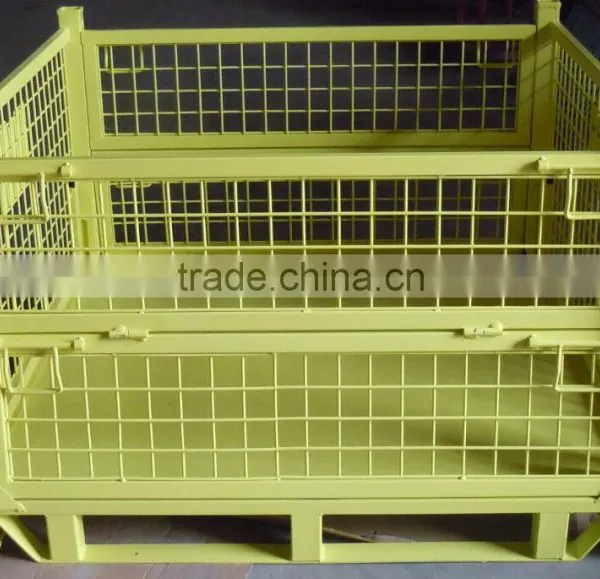 Yellow Foldable Stoarge Cage