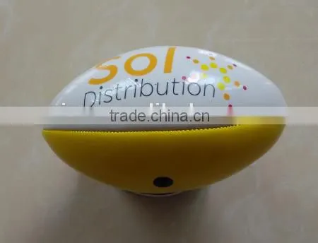 Wholesale Promotional Best Quality Inflatable Customized Pvc Leather Rugby Ball photo-6