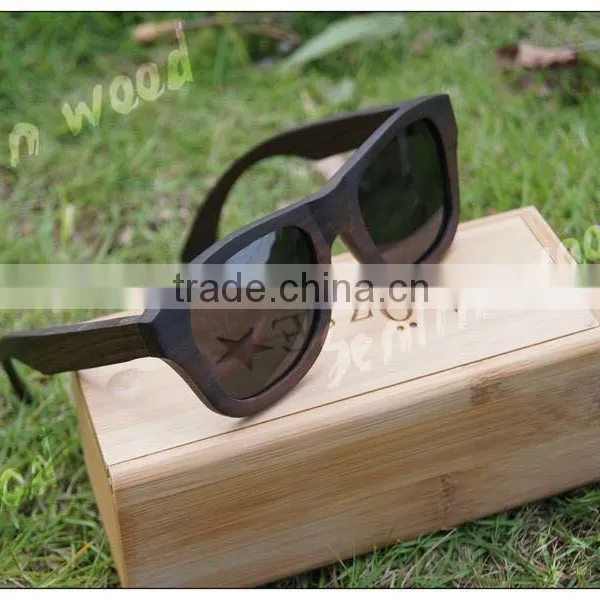 Skateboard Wood Sunglasses Eyewear Fashion Glasses