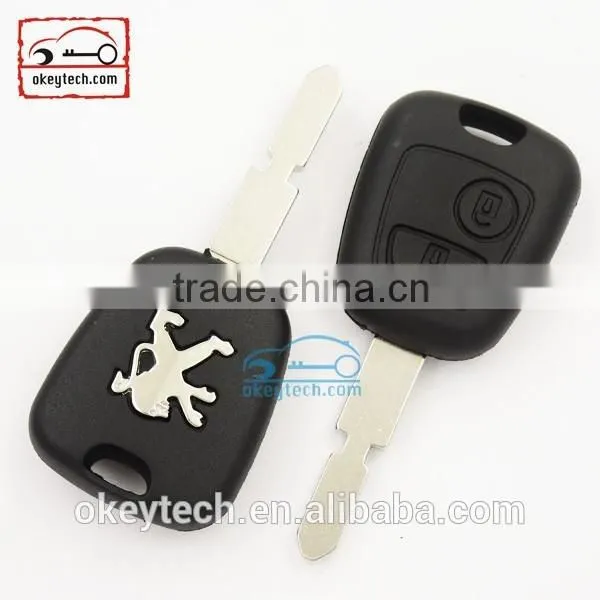 Okeytech Car Key Peugeot 406 Key Cover With Logo photo-3