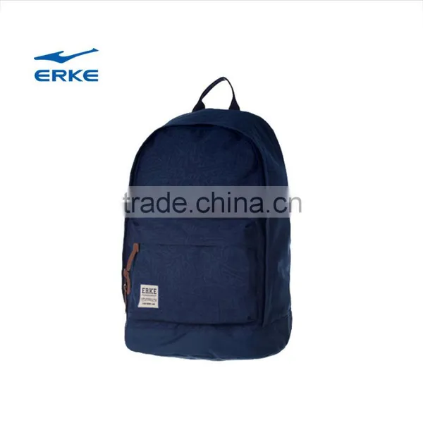 ERKE Newest Design Teenagers Brand Classic Blue Red College School Laptop Backpack Bag for Wholesale photo-2