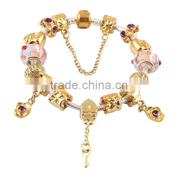 China Supplier 2015 Fashion Gold Jewelry Gold Bracelet photo-2