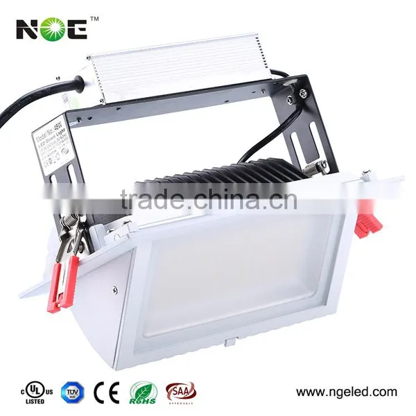 5 Years Warranty Adjustable Downlight 60w Rectangular Downlight 100lm/w photo-5