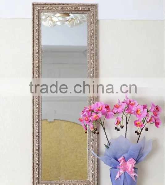 Antique Polystyrene Wooden Framed Decorative Wall Mirror