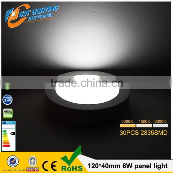 6w12W18W24W Led Light Panel Surface Mounted Led Panel Lighting