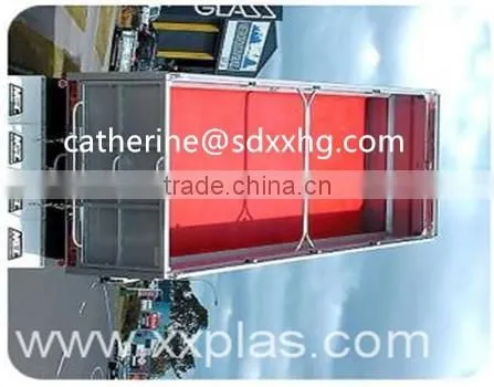 10mm UHMW-PE Plastic for Tipper Truck Floor Covering, Wear-resisting Liner for Truck, Self-lubricating UHMWPE Liner photo-5