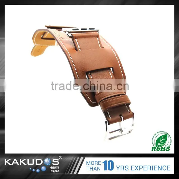 Customized Fashion Design Genuine Cattle Watchband Watch for Iwatch photo-6