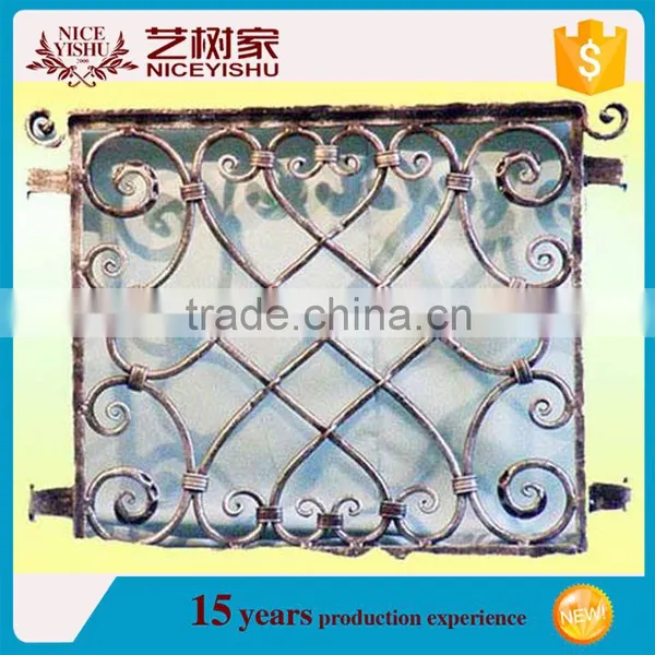 House Iron Window Grill Design for Sale / Cheap Window Grill Designs/wrought Iron Ornaments photo-4