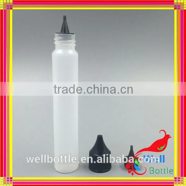 Tamper Childproof Unicorn Bottle Black for 10ml 15ml 30ml pe Pen Plastic Dropper Bottle With pe Dropper Bottle P-090R photo-4