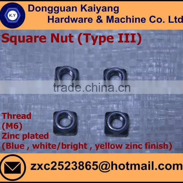 M6 Quick Release Nut Square Nut Type III (Bicycle Fastener) photo-4