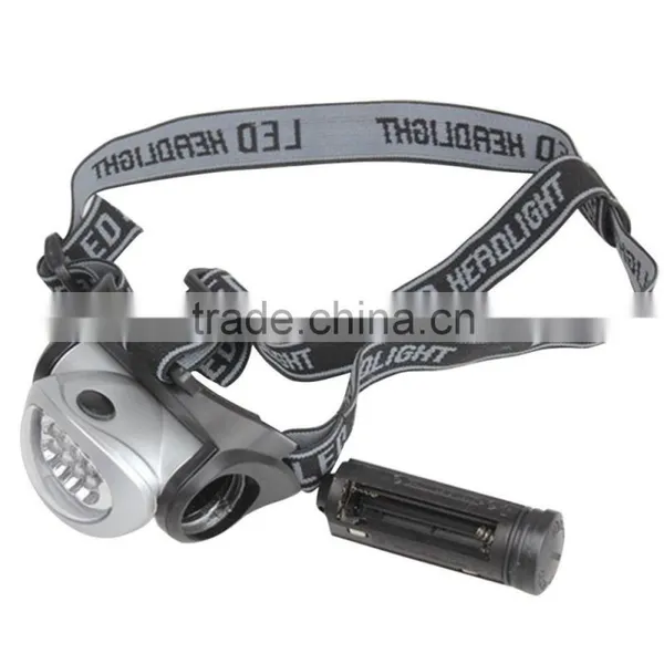 Super Bright 8 LEDs Headlamp 3 Mode Energy Saving Outdoor Sports Camping Fishing Head Lamp Flashlights photo-4