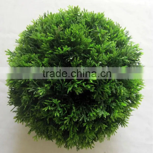 Artificial 28cm Conifer Topiary Balls.