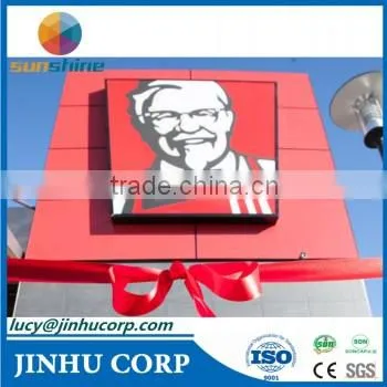 4S Stores Sinage, Gas Station Decoration Brond, KFC Storefront Signboard, Advertising Sheet ACP Alucobond photo-5