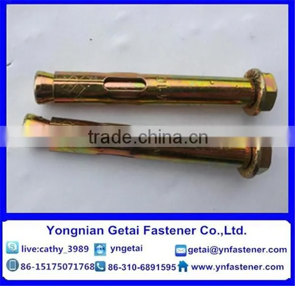 Zinc Yellow Flange Nut Sleeve Anchor photo-6