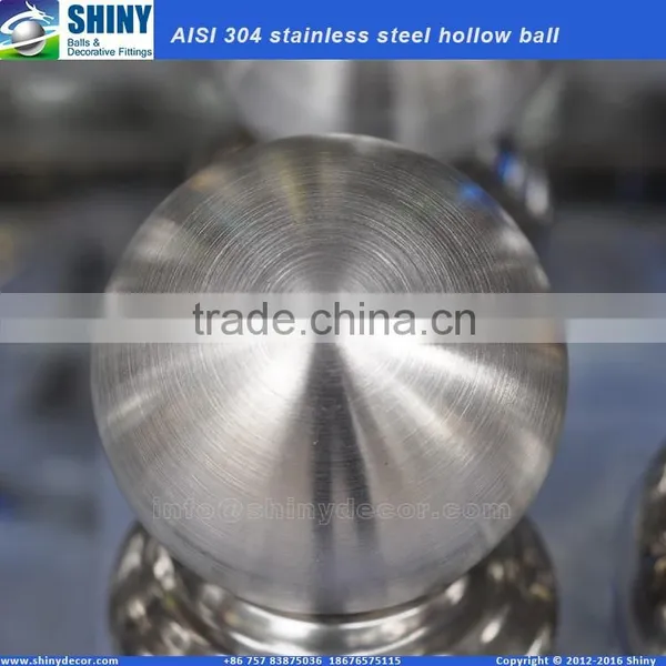 6inch Stainless Steel Hollow Ball Brushed photo-2