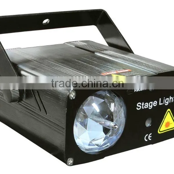 DL018 Latest Design Multi Pattern Mini Laser Stage Lighting Projector With Music Controller photo-2