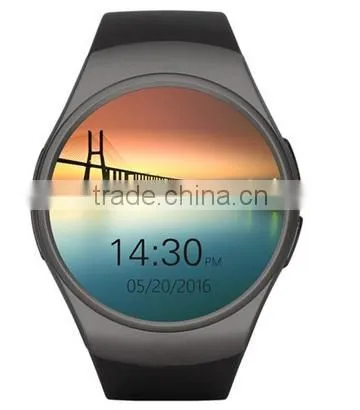 2016 High Quality Wholesale KW18 Smart Watch, IPS Round Touch Screen Smart Watch With Heart Rate Monitor photo-5