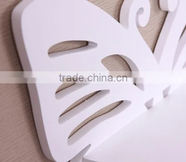 Good Quality Hot Sale Carved Small Wood Plastic Wall Rack photo-4