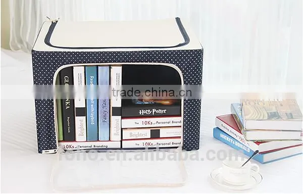 Fabric Storage Bags Wholesale Custom Collapsible Storage Box Zipper Storage Bag for Toys photo-6
