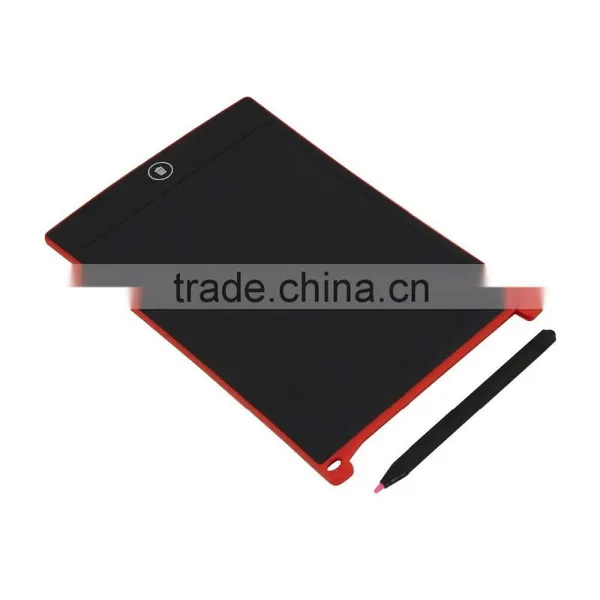 Red Portable 8.5" LCD Writing Pad, Notepad Electronic Pen Drawing Graphics Tablet, Digital Handwritten Handwriting Board photo-3
