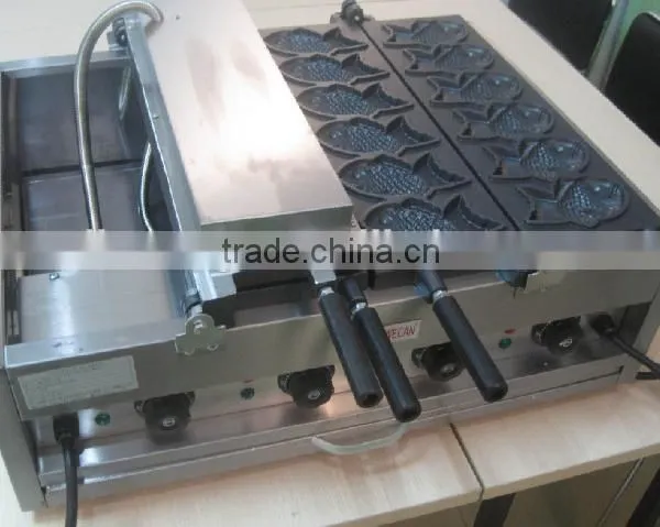 Hottest Sale!!! Fish Shape Taiyaki Machine / Taiyaki Making Machine / Taiyaki Waffle Maker Machine / Fish Cake Making Machine photo-5