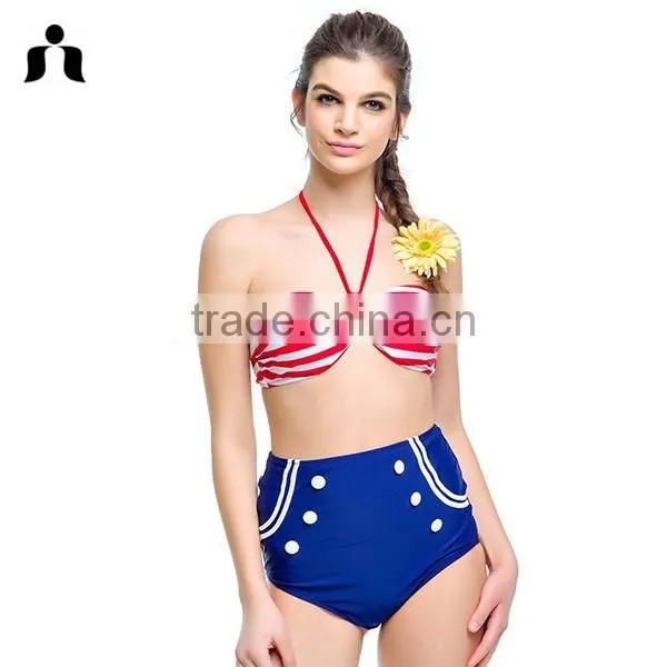 High Waist Fashion Bathing Wear 2017 photo-6
