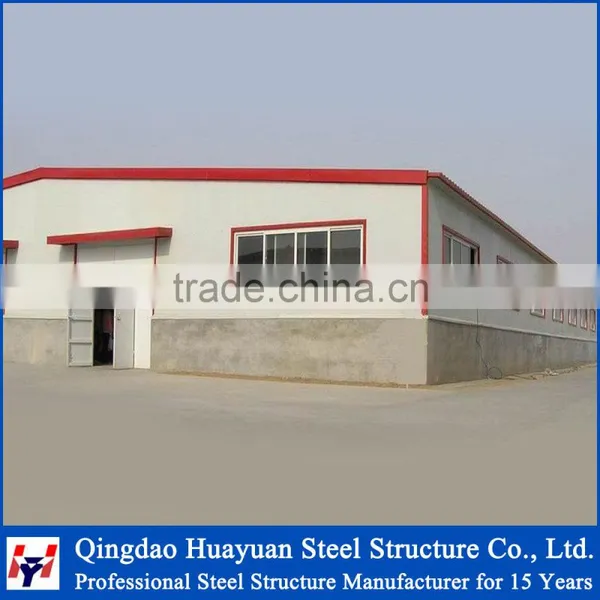Long Span Fabricated Light Structural Steel Workshop for Sale photo-4