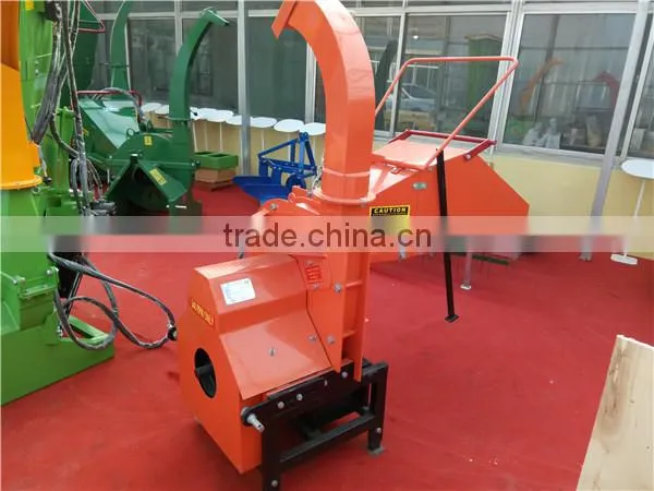 CE Approved Tractor PTO Driven Wood Chipper With Hydraulic Feeding photo-3