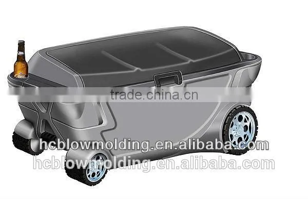 Customized HDPE Plastic Resturant Wine Trolley for Sale photo-4