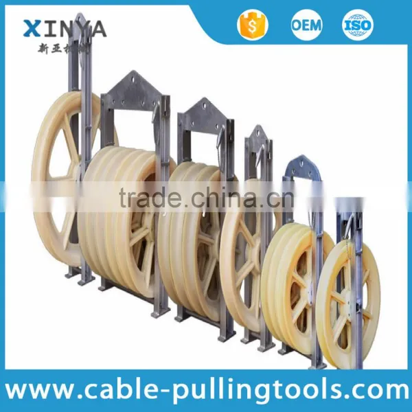 Overhead Transmission Line OPGW Stringing Pulley Blocks 660x100mm photo-6