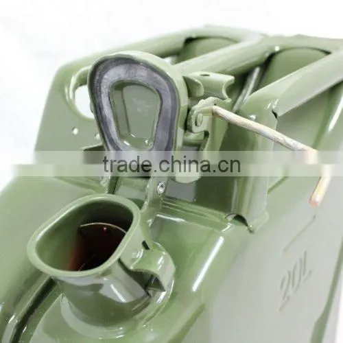 High Quality Jerry MILITARY Can 20L Metal Green For FUEL OIL WATER PETROL DIESEL photo-4