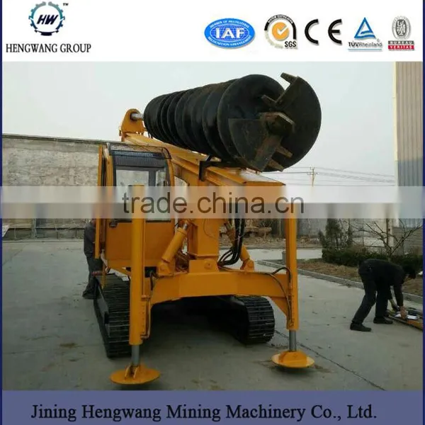 Photovoltaic Mounting System Installation Ground Screw Solar Pile Driver photo-4