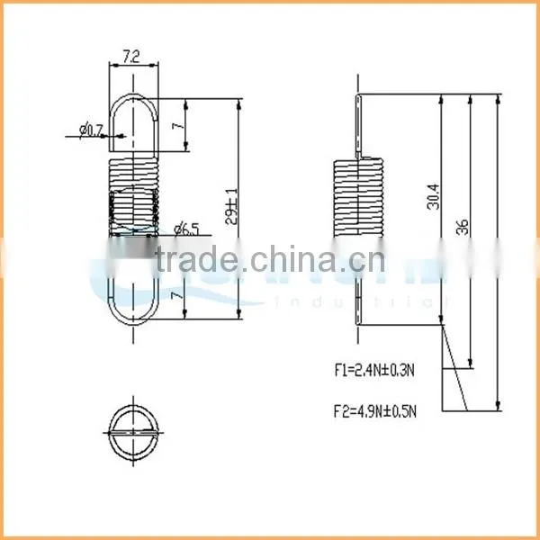 Competitive Price High Quality Excavator Track Recoil High Tension Spring photo-6
