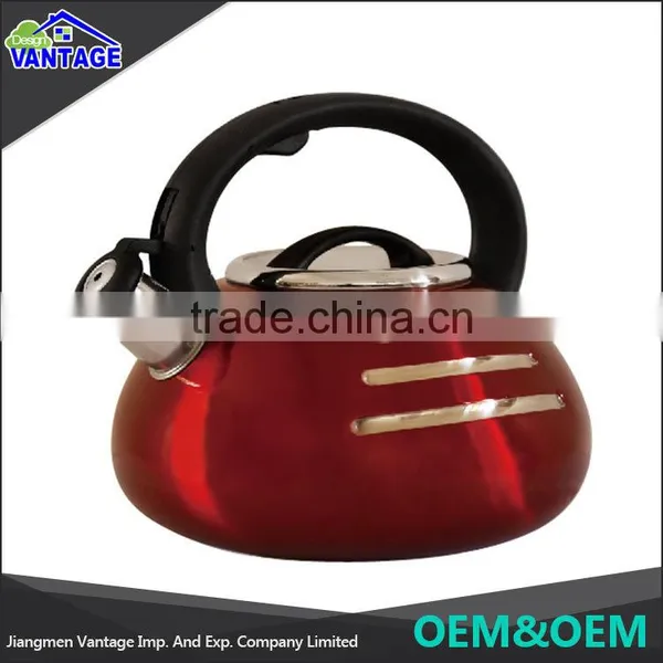 Wholesale Stainless Steel Whistle Teapot 2.5L / 3L Waters Kettle for Kitchen photo-2
