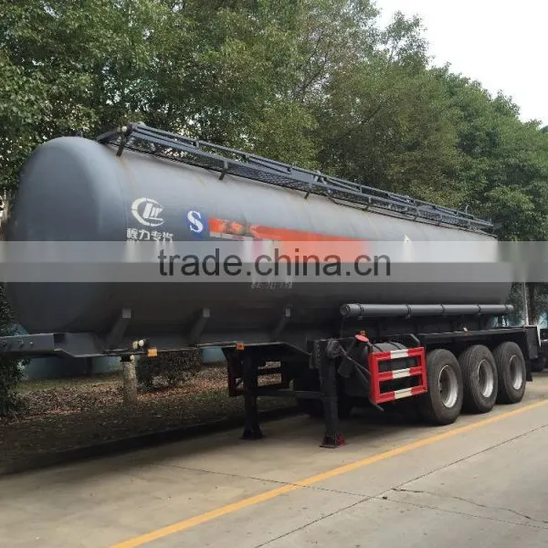 Gooseneck Type Three Axles Oil Road Tanker Trailer for Sale photo-2