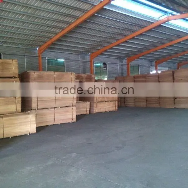 Linyi Factory Grade ab c 0.28mm 4'x8' Mersawa Face Veneer for Furniture photo-5