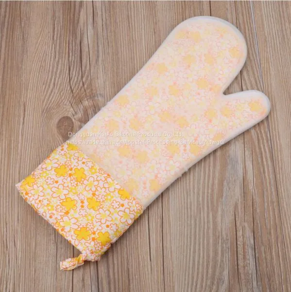 Wholesale Hand Oven Gloves Long Sleeve Mitt photo-5