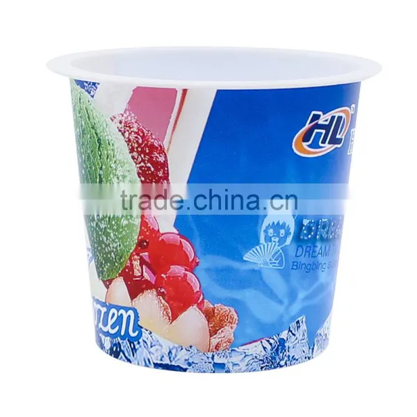 120ML Plastic Material And FDA SGS Certification Yogurt Cup Size, Food Use Easy Open Yogurt Cups photo-2