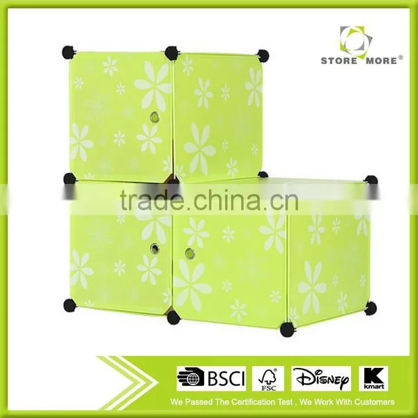 PP Combination Storage Shelf ,DIY Children's Toy Chest Storage Cabinets photo-3