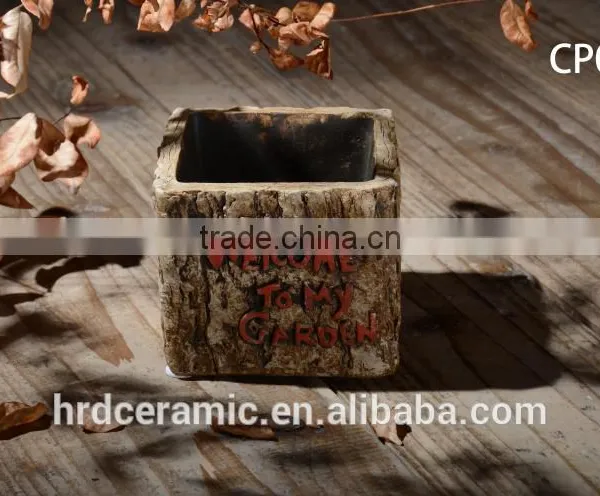 Factory Hot Sale Indoor Cement Garden Flower Pot photo-3