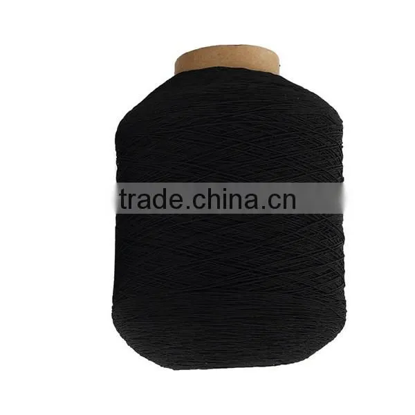 Black Spandex Elastic Thread 100# Latex Rubber Yarn photo-2