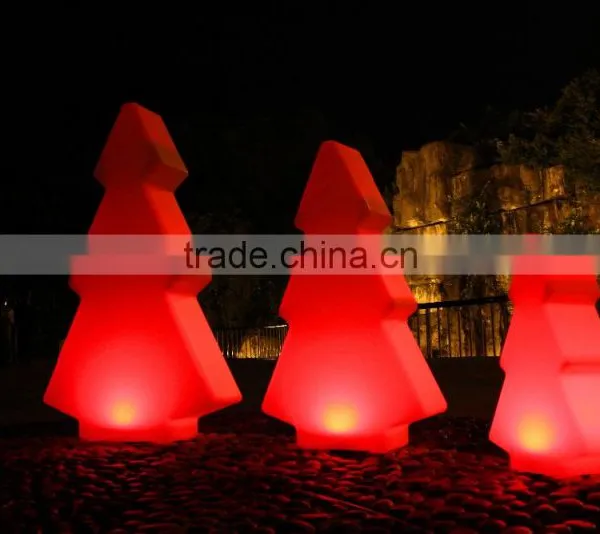 Outdoor Metal Plastic Led Lights Christmas Trees photo-2