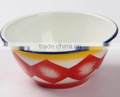 Hot Sale Enamel Soup Bowl Finger Bowl in Africa photo-5