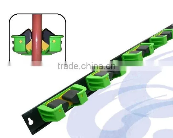 Professional Patent Garden Mop Tool Holder Rack With Screw Fixed Plate photo-4