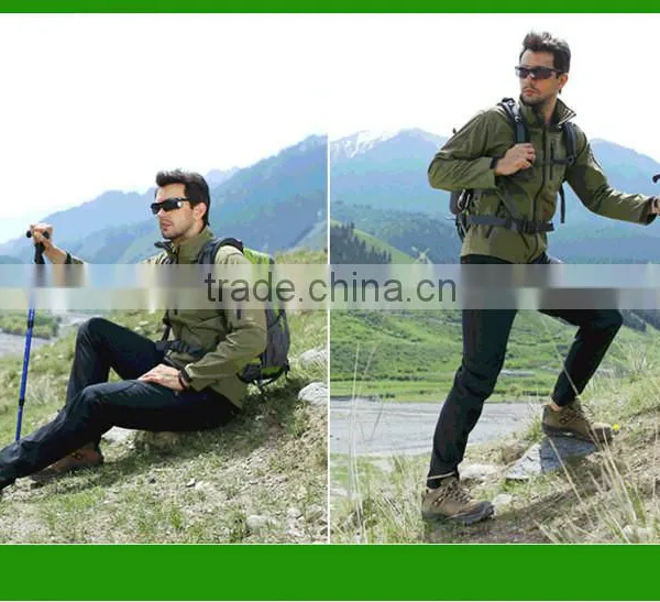 Ultra-light Telescopic Hiking Stick Anti-shock Anti-skid Walking Stick Trekking Pole 4 Section Alpenstock photo-2