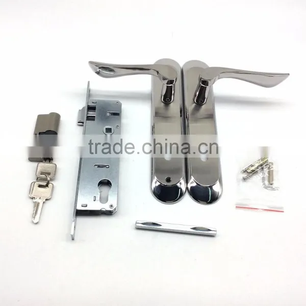 High Quality Stainless Steel Door Handle Lever Lock, Stainless Steel European Door Handle Lock photo-2