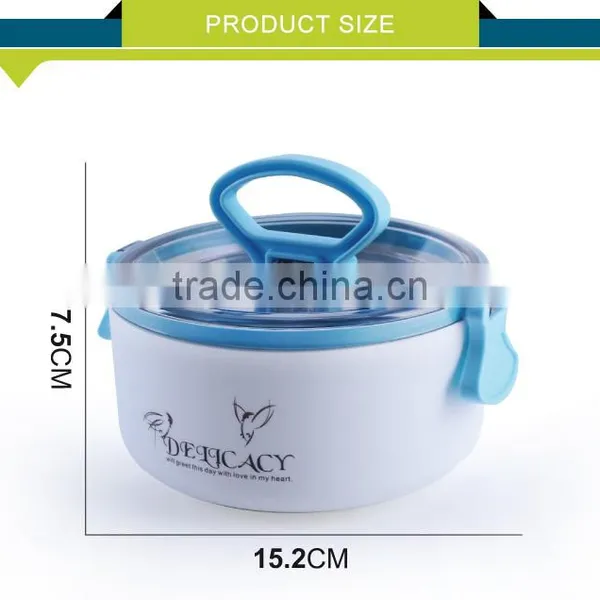 600ML One Layer Stainless Steel Lunch Box photo-5