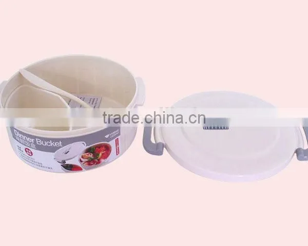 Round Shape Plastic Food Container With Soup Box and Spoon photo-4