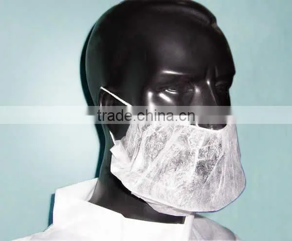 Surgical Beard Guard Cover With Earloop photo-2